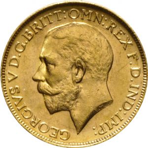 1918 Gold Sovereign - King George V