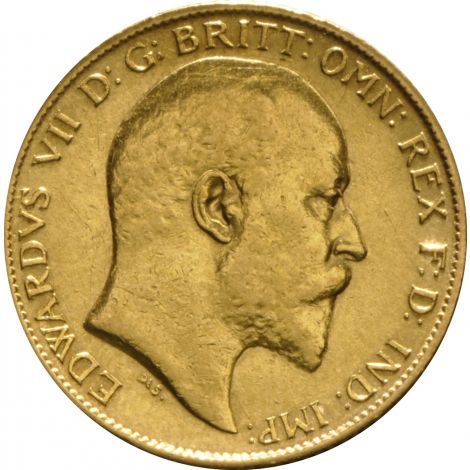 1904 Gold Half Sovereign - King Edward VII