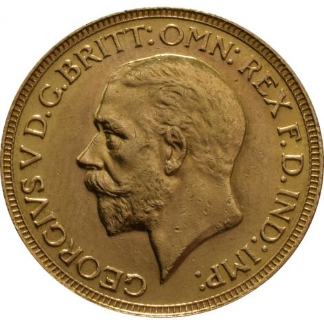 1929 Gold Sovereign - King George V