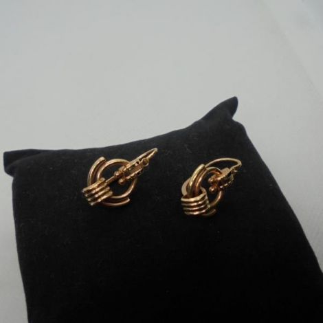 19.2ct  Gold Earrings
