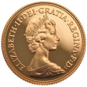 1982 Gold Half Sovereign - Elizabeth II Decimal Head