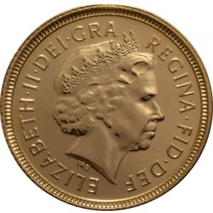 2006 Gold Half Sovereign - Elizabeth II Fourth Head