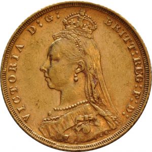 1888 Gold Sovereign - Victoria Jubilee Head