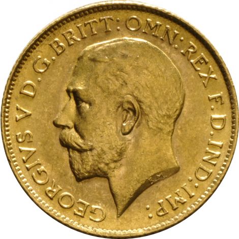 1926 Gold Half Sovereign - King George V