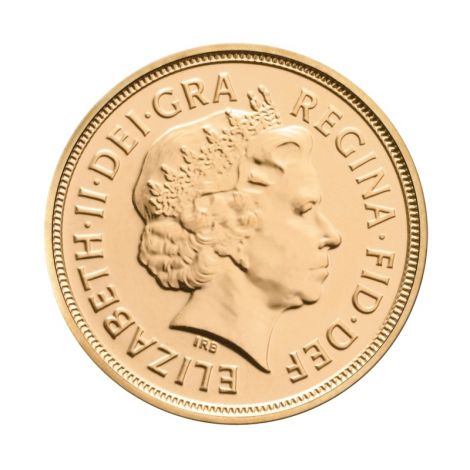 2012 Gold Half Sovereign - Elizabeth II Fourth Head