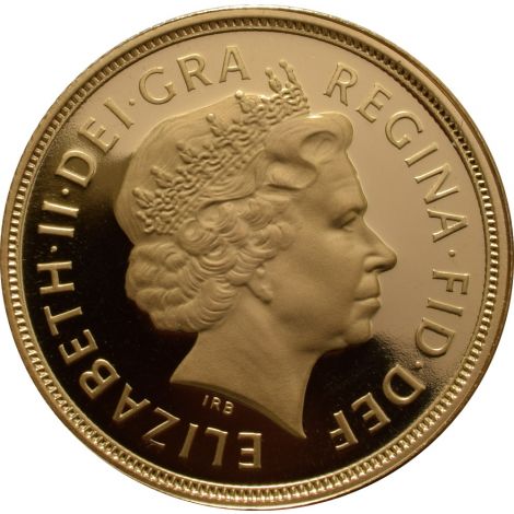 2005 Gold Sovereign - Elizabeth II Fourth Head